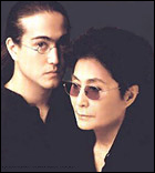 Sean Lennon and Yoko Ono